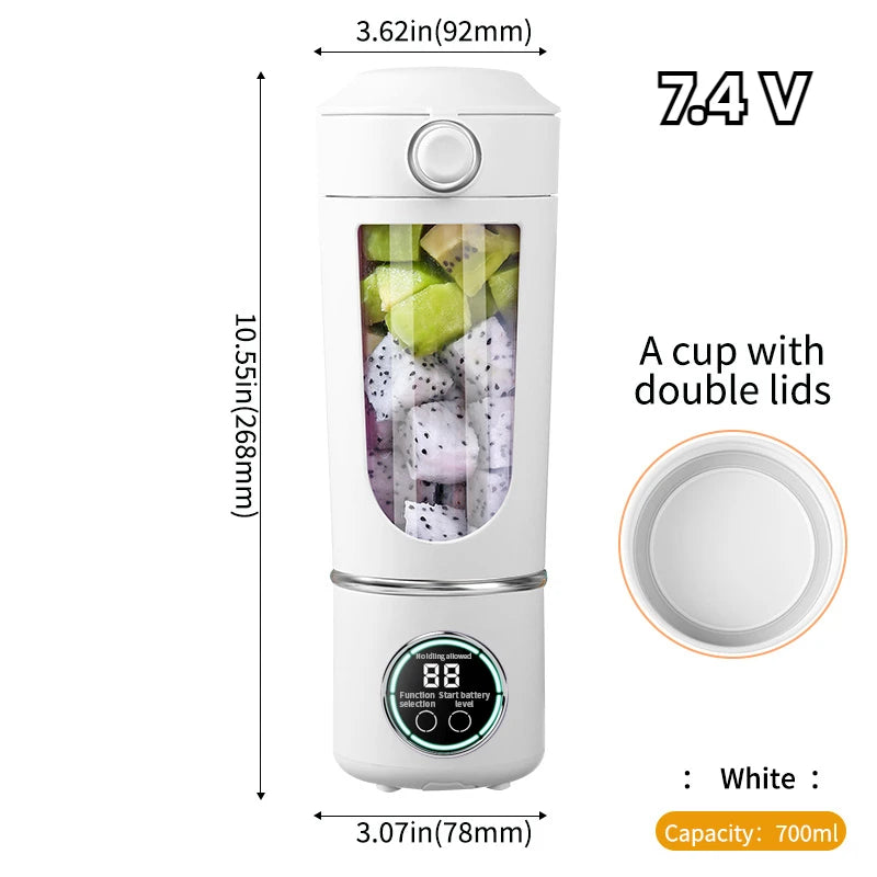 Blender Portable 2-en-1 700ML – Smoothies & Shakes Express